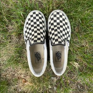 Checkered Vans unisex Men sz 6.5, Women sz 8